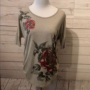 Forever 21 Rose Top